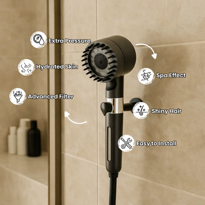 Femflip - anti-limescale shower heads
